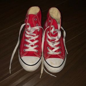 red high top converse